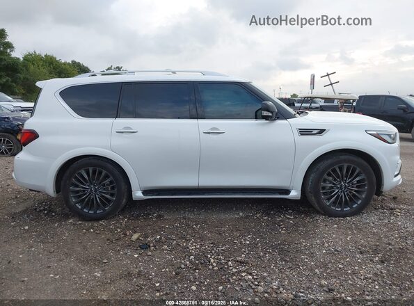 JN8AZ2AF6N9740152 2022 INFINITI QX80 White Вид задньої частини салону