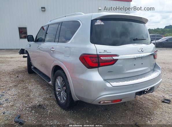 JN8AZ2NEXL9255432 2020 INFINITI QX80 Silver Trasero izquierdo
