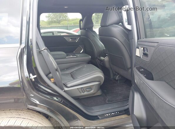 JN8AZ3CC2S9602872 2025 INFINITI QX80 Black Widok naklejki z numerem VIN