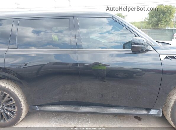 JN8AZ3CC2S9602872 2025 INFINITI QX80 Black Widok wnętrza z tyłu