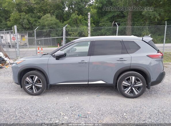 JN8BT3DC6PW100265 2023 NISSAN ROGUE Gray Vista interior de 360 grados