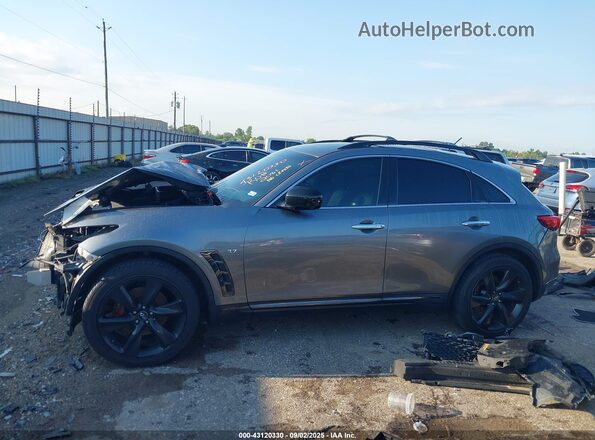 JN8CS1MU0HM140066 2017 INFINITI QX70 Серый Панорамный вид салона 360°