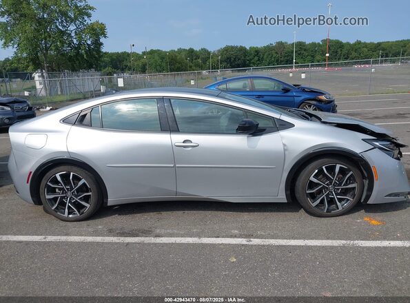 JTDACACU3P3009185 2023 TOYOTA PRIUS PRIME Silver 