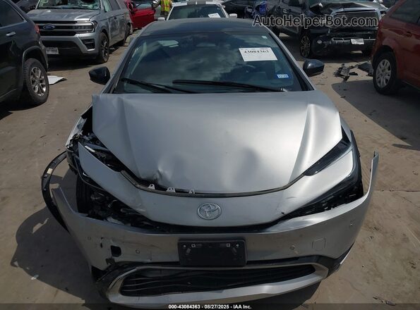 JTDACACU5R3033779 2024 TOYOTA PRIUS PRIME Silver Widok zestawu wskaźników