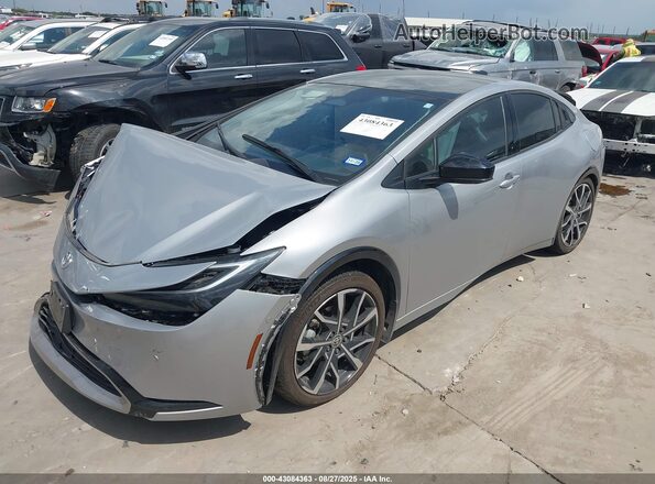 JTDACACU5R3033779 2024 TOYOTA PRIUS PRIME Silver Przód lewy