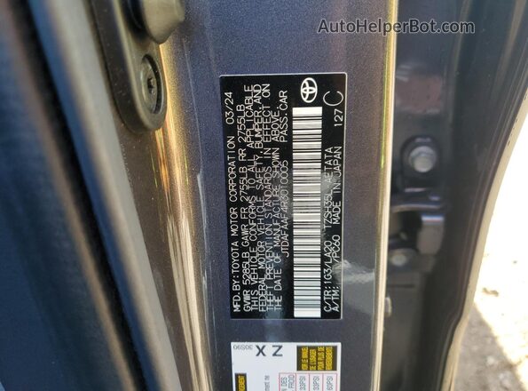 JTDAFAAF4R3010005 2024 TOYOTA CROWN Gray Вид підкапотного простору