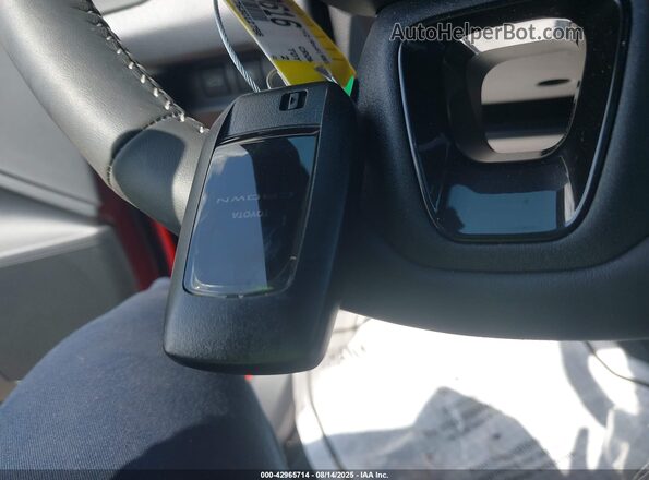 JTDAFAAF7S3012756 2025 TOYOTA CROWN Red Dashboard view
