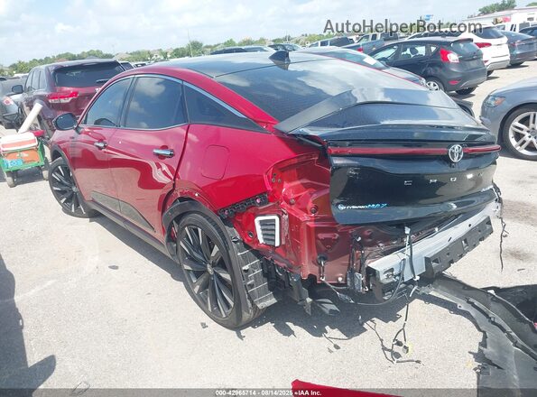 JTDAFAAF7S3012756 2025 TOYOTA CROWN Red Rear left