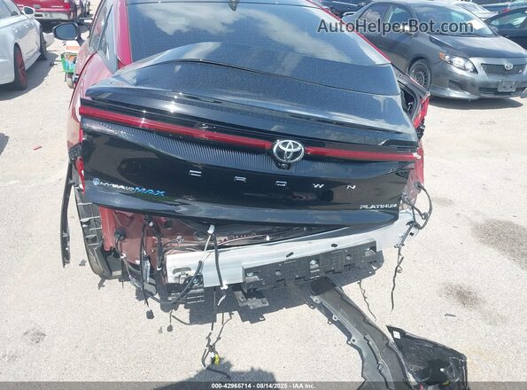 JTDAFAAF7S3012756 2025 TOYOTA CROWN Red Front view