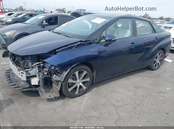 JTDBVRBD0JA003989 2018 TOYOTA MIRAI Dark Blue Przód lewy
