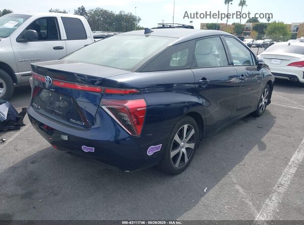JTDBVRBD0JA003989 2018 TOYOTA MIRAI Dark Blue Tył prawy