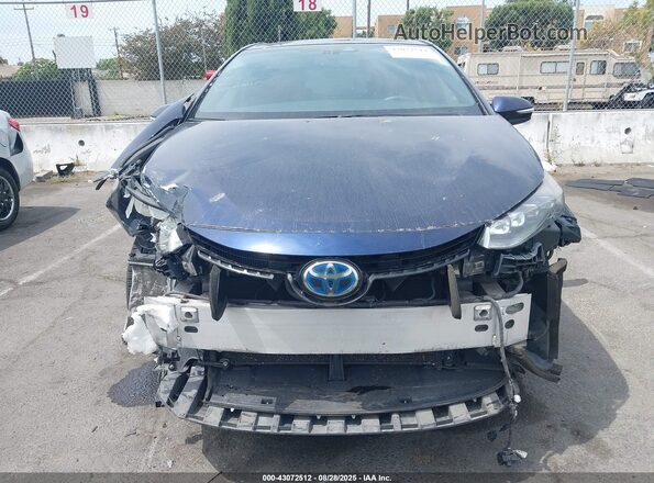 JTDBVRBD2HA002174 2017 TOYOTA MIRAI Dark Blue Widok wnętrza z tyłu