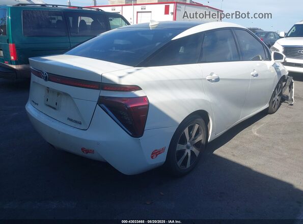 JTDBVRBD3JA004652 2018 TOYOTA MIRAI White Tył prawy