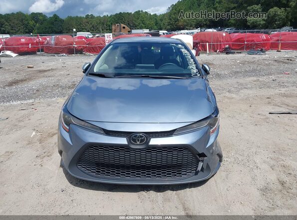 JTDEPMAE7MJ183304 2021 TOYOTA LL Blue Widok zestawu wskaźników