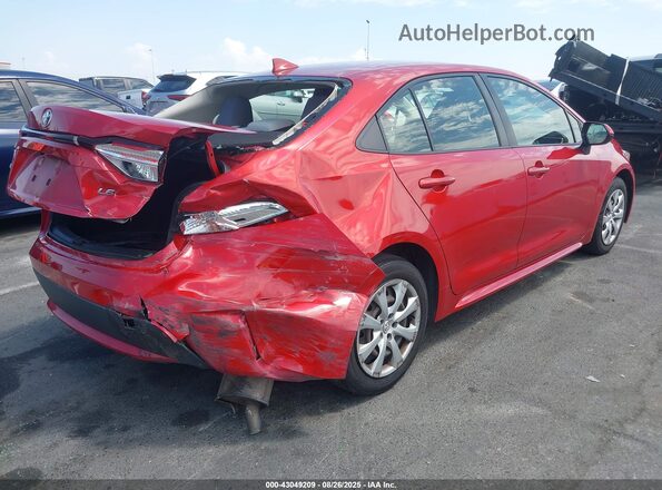 JTDEPRAE4LJ110287 2020 TOYOTA LL Red Trasero derecho