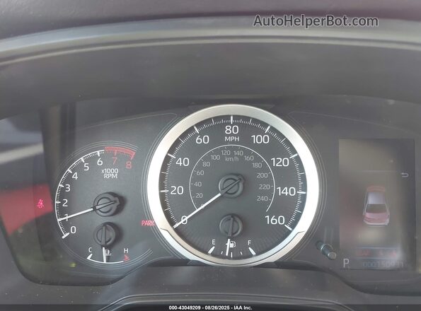JTDEPRAE4LJ110287 2020 TOYOTA LL Red Vista de los asientos traseros