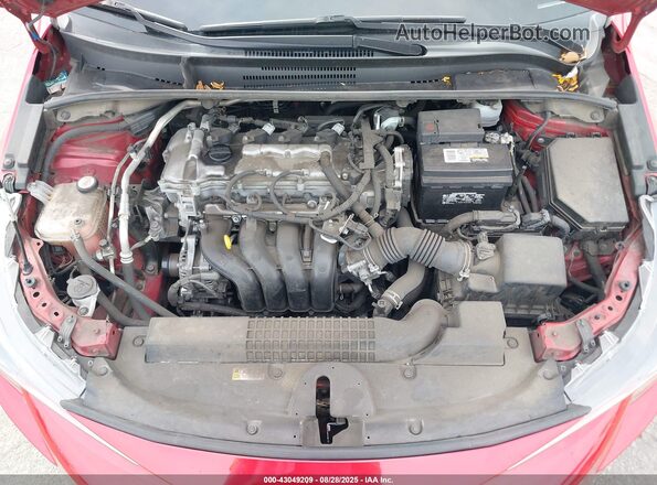 JTDEPRAE4LJ110287 2020 TOYOTA LL Red Vista trasera
