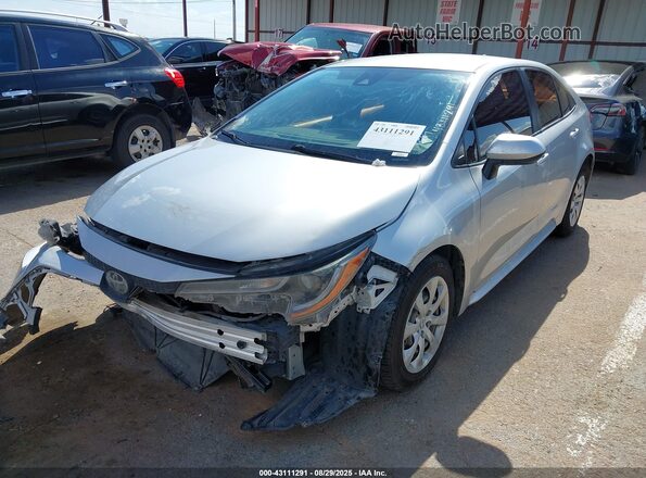 JTDEPRAE5LJ009694 2020 TOYOTA LL Серебряный Передняя левая четверть