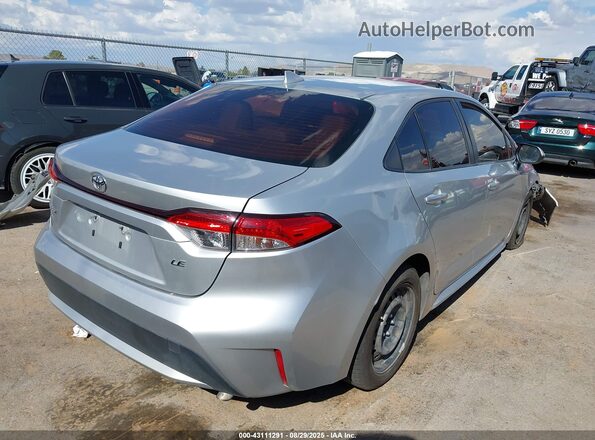 JTDEPRAE5LJ009694 2020 TOYOTA LL Серебряный Задняя правая четверть