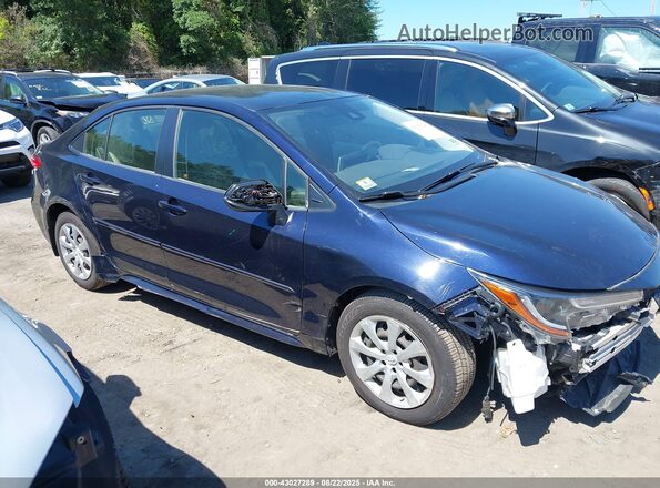 JTDEPRAEXLJ057823 2020 TOYOTA LL Blue 360 interior view