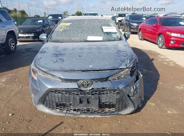 JTDEPRAEXLJ111282 2020 TOYOTA LL Blue ხელსაწყოთა პანელის ხედი