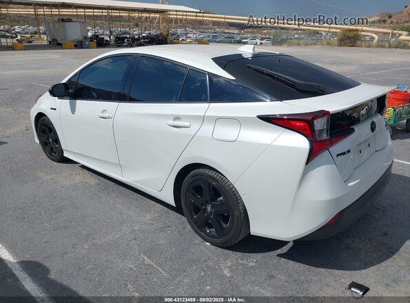 JTDKAMFU3M3129054 2021 TOYOTA PRIUS White 