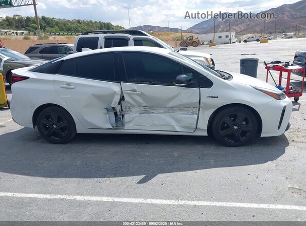 JTDKAMFU3M3129054 2021 TOYOTA PRIUS White 