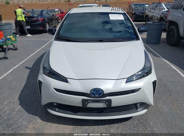 JTDKAMFU3M3129054 2021 TOYOTA PRIUS White 