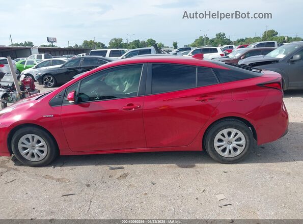 JTDKAMFU6N3165807 2022 TOYOTA LE Красный Вид задней части салона