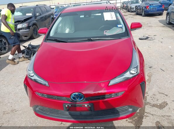 JTDKAMFU6N3165807 2022 TOYOTA LE Красный Вид панели приборов