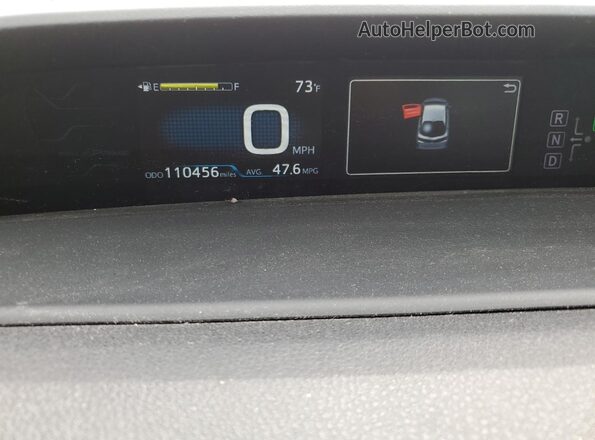 JTDKARFP0J3091978 2018 TOYOTA PRIUS Серебряный 