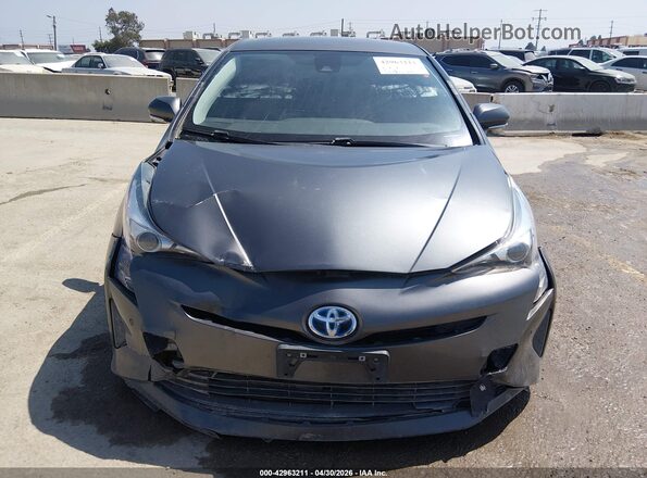 JTDKBRFU3H3564544 2017 TOYOTA PRIUS Black Vista del cuadro de instrumentos