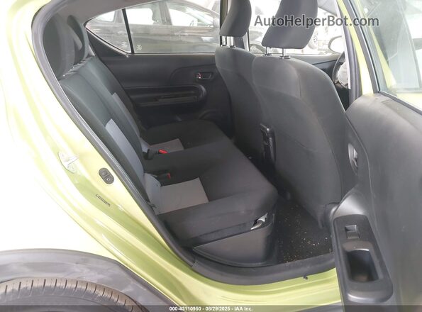 JTDKDTB3XJ1606147 2018 TOYOTA PRIUS C Зеленый 