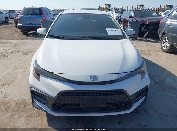 JTDS4MCE7NJ083830 2022 TOYOTA LL Белый Вид щитка приборов