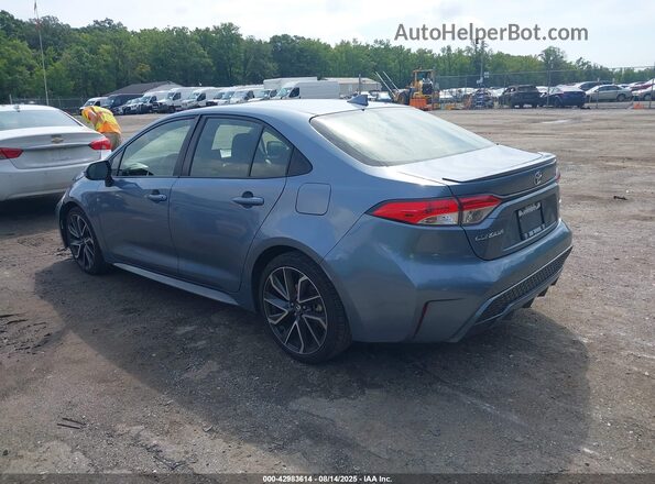 JTDS4RCE3LJ052262 2020 TOYOTA LL Light Blue Rear left