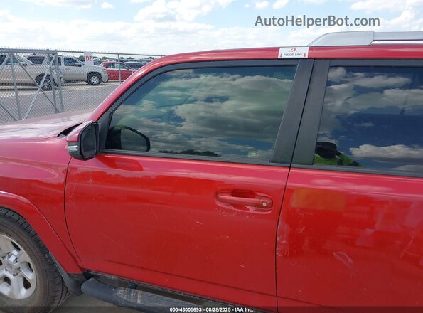 JTEBU5JR1J5494859 2018 TOYOTA 4RUNNER Красный 