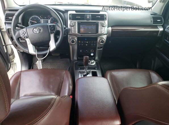 JTEBU5JR2J5567897 2018 TOYOTA 4RUNNER Белый 