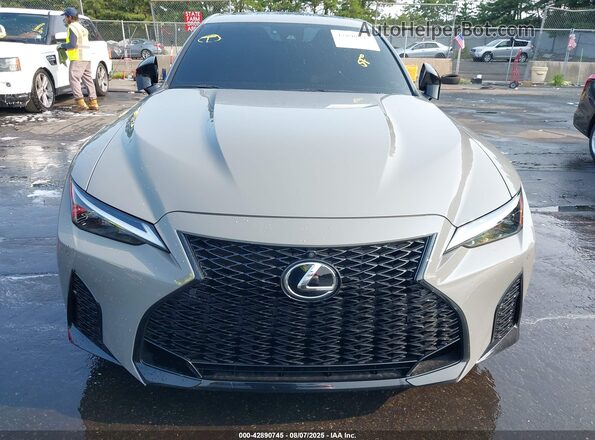 JTHAP1D20S5007181 2025 LEXUS IS 500 Gray წინა პანელის ხედი