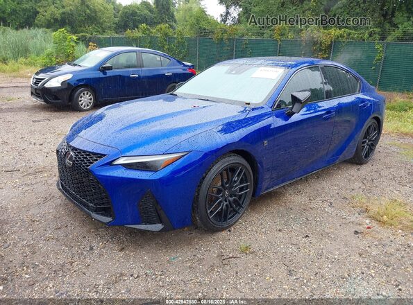 JTHAP1D21R5006406 2024 LEXUS IS 500 Blue 