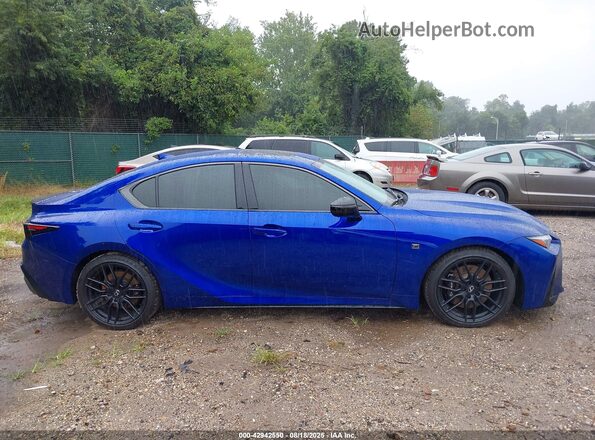 JTHAP1D21R5006406 2024 LEXUS IS 500 Blue 