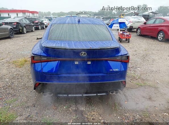 JTHAP1D21R5006406 2024 LEXUS IS 500 Blue 