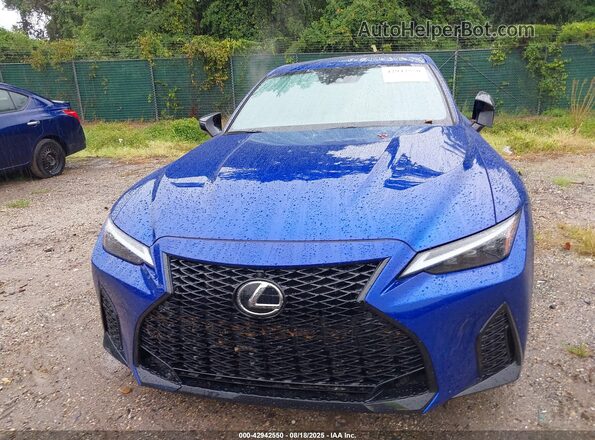 JTHAP1D21R5006406 2024 LEXUS IS 500 Blue 