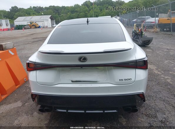 JTHAP1D24R5005007 2024 LEXUS IS 500 White 