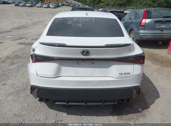 JTHAP1D29P5004397 2023 LEXUS IS 500 White 