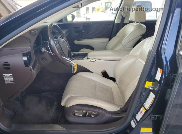 JTHB51FF6J5005699 2018 LEXUS LS Black Вид салону спереду