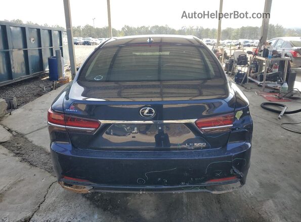 JTHB51FF6J5005699 2018 LEXUS LS Black Вид ззаду