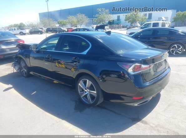 JTHBA1BL4GA000752 2016 LEXUS GS 200T Black Հետևի ձախ