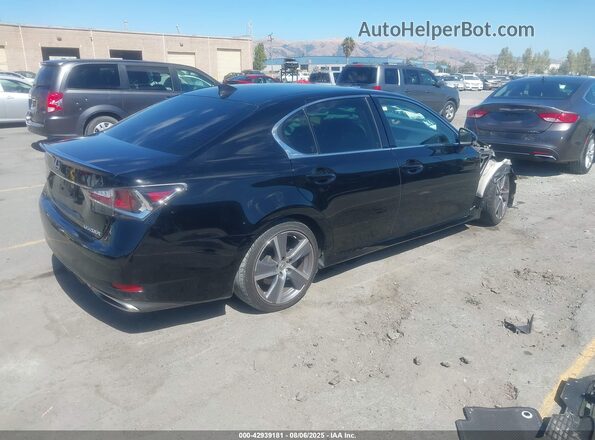 JTHBA1BL4GA000752 2016 LEXUS GS 200T Black Հետևի աջ