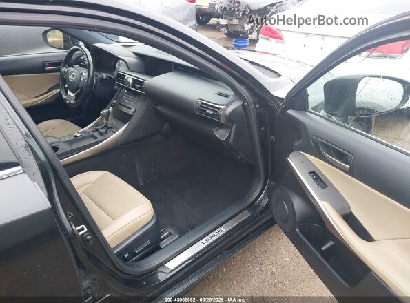 JTHBA1D21K5098533 2019 LEXUS IS 300 Черный Вид салона спереди
