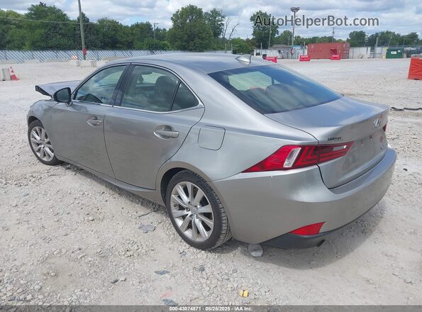 JTHBA1D24G5017676 2016 LEXUS IS 200T Серебряный Задняя левая четверть